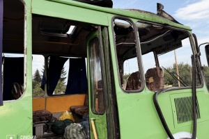 Bus attack in Sumy region: one of injured in extremely serious condition