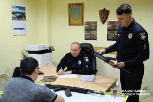 Police reveal how many firearms are licensed in Kyiv 