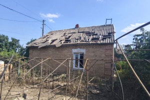 Two injured as Russian troops attack Nikopol district with drones and artillery