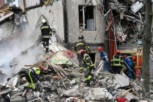 Six killed, 82 injured, including ten children, in Russian attack on Kyiv