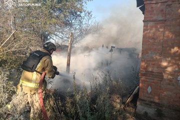 Over 100 homes damaged in overnight drone attack on Zaporizhzhia