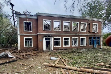 Russian night strike on Kramatorsk damages 41 apartment buildings, destroys art school