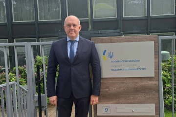 Ukraine’s new ambassador assumes duties in Finland