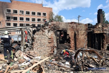 ウクライナ中部ポルタヴァへの露軍無人機攻撃　負傷者数４７名、死者２名