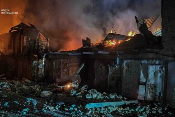 Russians strike Fastiv district with missiles, damage reported