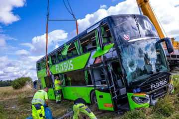 Four Ukrainians injured in bus accident in Germany – MFA