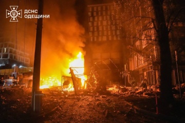 Russian drones attack Odesa, killing one person 