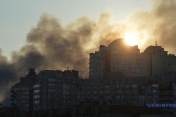 Consecuencias del ataque ruso con drones se registran en tres distritos de la capital 