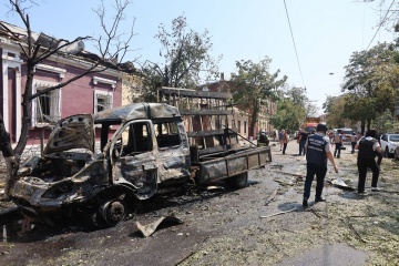 ハルキウへのロシア軍無人機攻撃で負傷した女性が病院で死亡