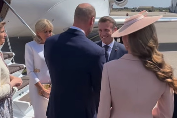 Macron arrive au Royaume-Uni pour le sommet de la Coalition des volontaires