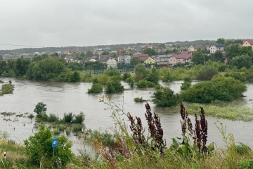 Heavy rains flood Lviv, risk of overflow in three districts