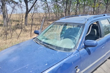 In Kherson Region, enemy drone strikes vehicle delivering bread