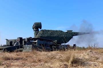 Ukrainian Air Force demonstrates Skynex Air Defense System targeting Russian drones