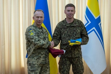 CinC Syrskyi discussed with his Latvian counterpart needs of AFU and situation on front line