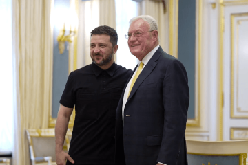 ゼレンシキー宇大統領、ケロッグ米特使と防空、兵器購入、対露制裁につき協議