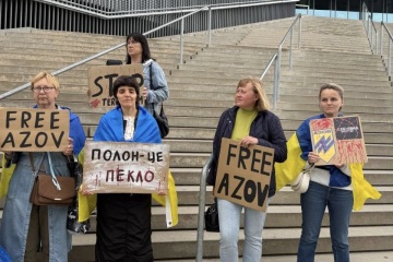 March held in Denmark in support of Ukrainian prisoners of war