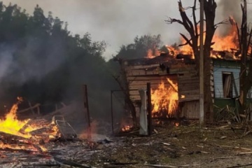 Massive drone strike hits Shostka district in Sumy region