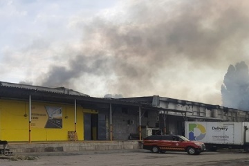 Russian drones hit Dnipro logistics facility, causing death and disruption