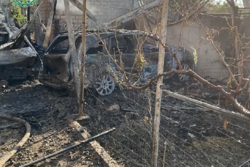 Region Cherson: Der Feind schlägt in Wohnviertel ein, ein Toter, sechs Verletzte 