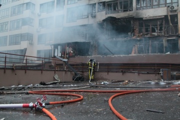 Russia attacks Kyiv with missiles, drones 