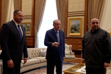 Ukrainische Delegation trifft sich mit Erdoğan in Istanbul