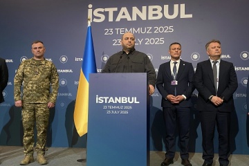 Ukraine bereit für Waffenruhe gerade jetzt - Umerow nach Gesprächen in Istanbul