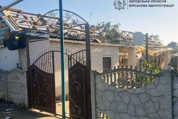 Russians shell 17 settlements in Zaporizhzhia Region, one person wounded