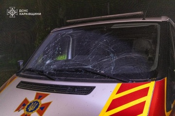 Унаслідок удару по Харкову постраждали п’ятеро людей, троє з них - рятувальники