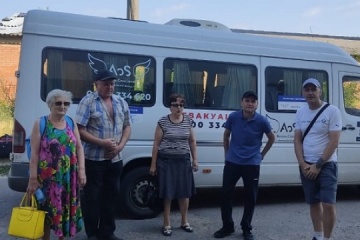 Eight more civilians evacuated from Kostiantynivka community in Donetsk region