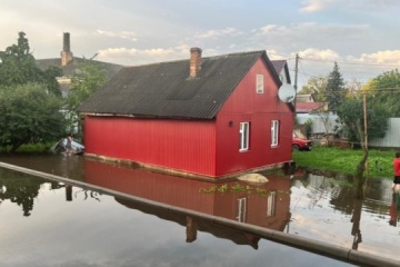 Flooding and fallen trees: Emergency service shows aftermath of severe weather