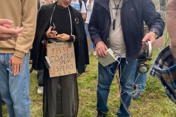 Suspicious object found on protester near Verkhovna Rada