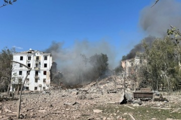 Russians strike central part of Kramatorsk
