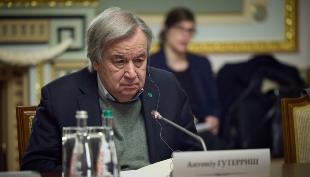 UN chief: Russian strikes threaten nuclear safety at Zaporizhzhia NPP UN chief: Russian strikes threaten nuclear safety at Zaporizhzhia NPP