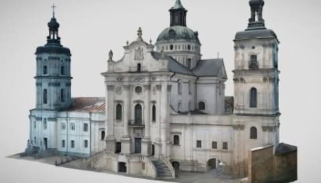 З’явилася 3D-модель кляштору Босих Кармелітів у Бердичеві