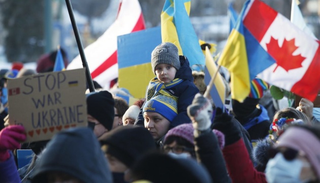 Підтримка з Канади українських інтересів і справ Підтримка з Канади українських інтересів і справ