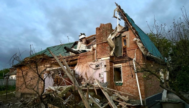 Nine houses damaged in village near Vinnytsia after Russian attack Nine houses damaged in village near Vinnytsia after Russian attack