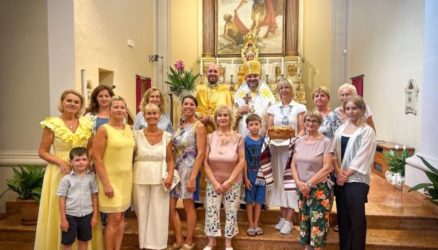 Владика УГКЦ відвідав українську громаду в італійському Річчоне