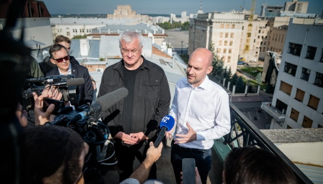 Глава МЗС Франції відвідав Харків Глава МЗС Франції відвідав Харків