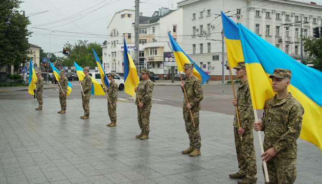 У Житомирі вшанували пам’ять страчених, закатованих та загиблих у полоні У Житомирі вшанували пам’ять страчених, закатованих та загиблих у полоні