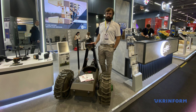 Ukrainian company showcases miner drone Tryminer at IDEF 2025 in Istanbul Ukrainian company showcases miner drone Tryminer at IDEF 2025 in Istanbul