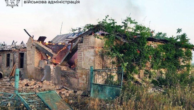 In Region Saporischschja 14 Ortschaften beschossen