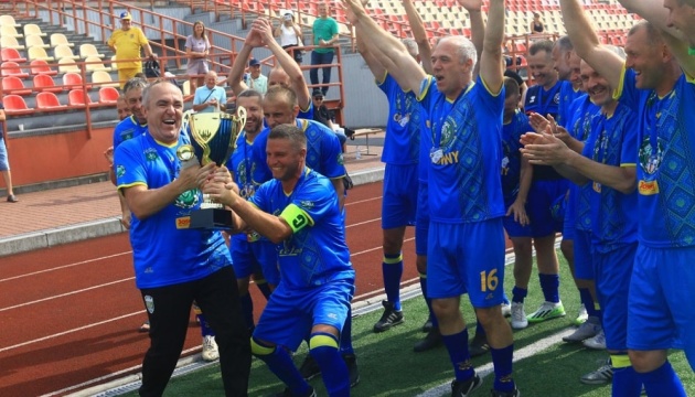 Чемпіонат України з футболу серед ветеранів виграли львів'яни