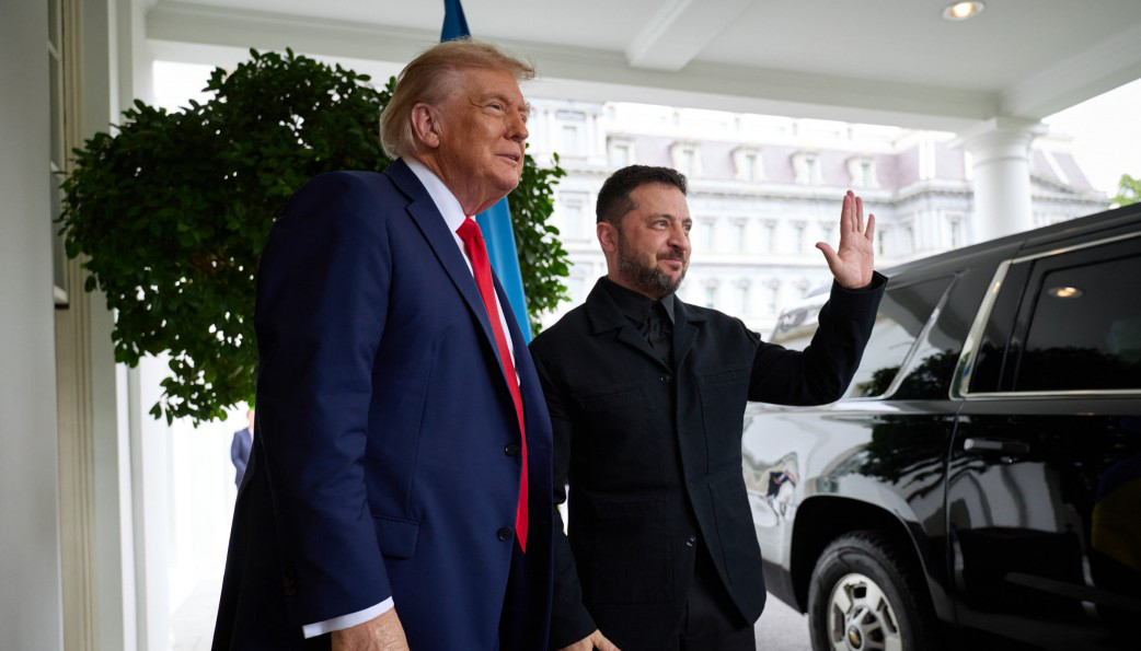 Дональд Трамп і Володимир Зеленський