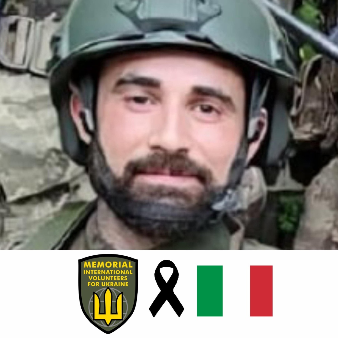 На війні в Україні загинув іще один доброволець з Італії