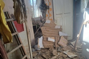 Enemy attacks Nikopol district: Homes and agricultural company damaged