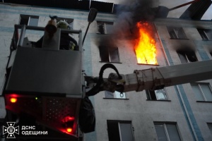Large-scale fires break out in Odesa Region due to enemy drone attacks