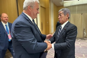 Ukrainian, Japanese foreign ministers discuss diplomatic steps toward just peace