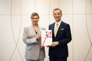 Japan's Nojima Corporation to donate JPY 200M to support Ukrainian children
