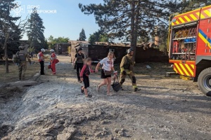 Two dead, children injured as Russia strikes resort in Zaporizhzhia region with bombs