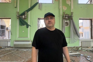 First deputy head of Kherson regional council among wounded in nighttime shelling